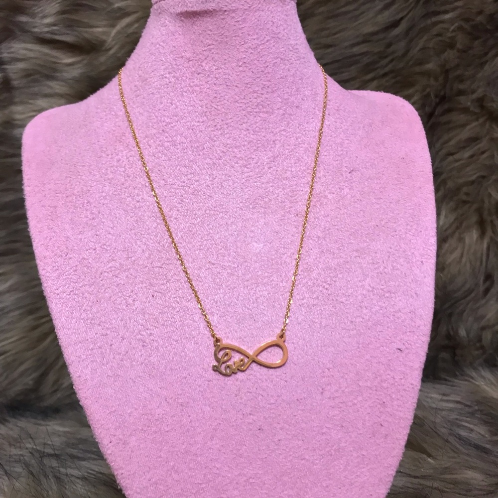 Gold Infinity Necklace